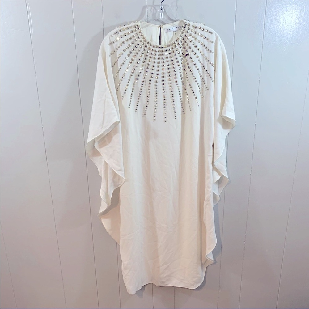 NWT Trina Turk Frill Studded Dress SZ XS
